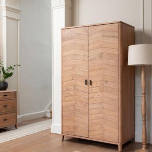 Armoire penderie en bois recyclé FSC HANOI
